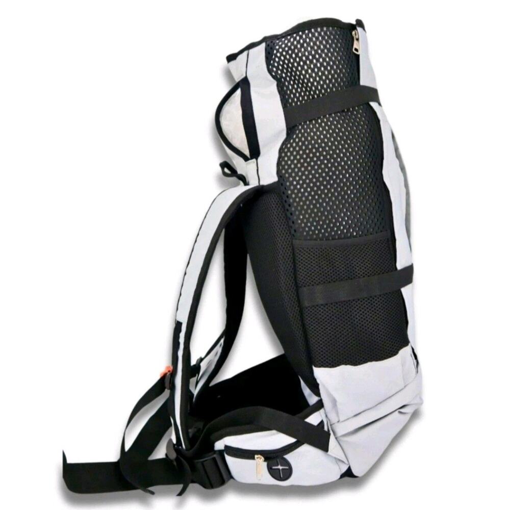 Aria Pet Backpack Carrier Breathable Mesh Medium Dogs Cats Airline Travel Pack - Picture 4 of 6